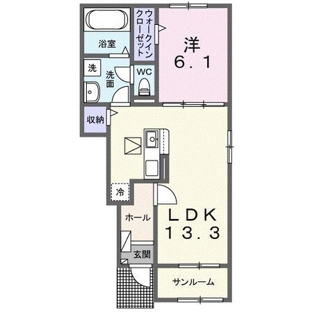 フラン　メゾン　オーブの物件間取画像